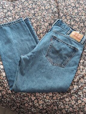 Classic Blue Men's Denim Jeans - Authentic Style